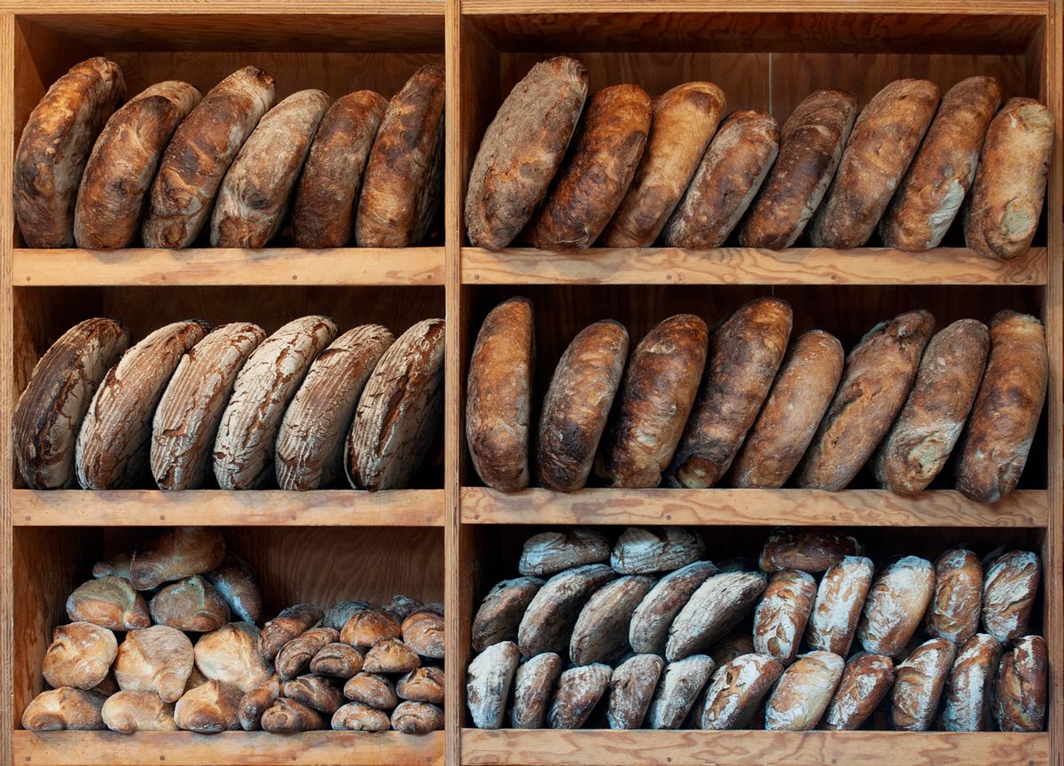 Stockfoto van een bakkerij, niet van KAF