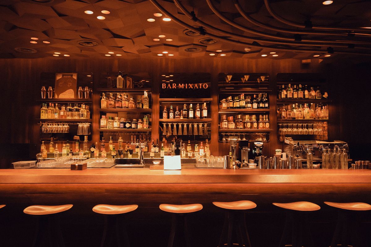 Stockfoto van een bar, niet van Eighty7