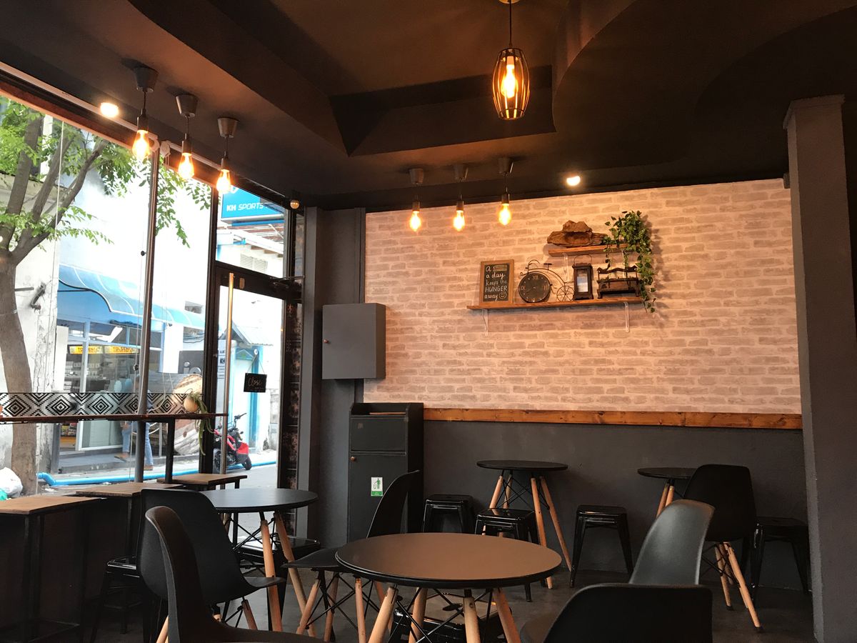 Stockfoto van een café, niet van Bunca (Amsterdam-Noord)