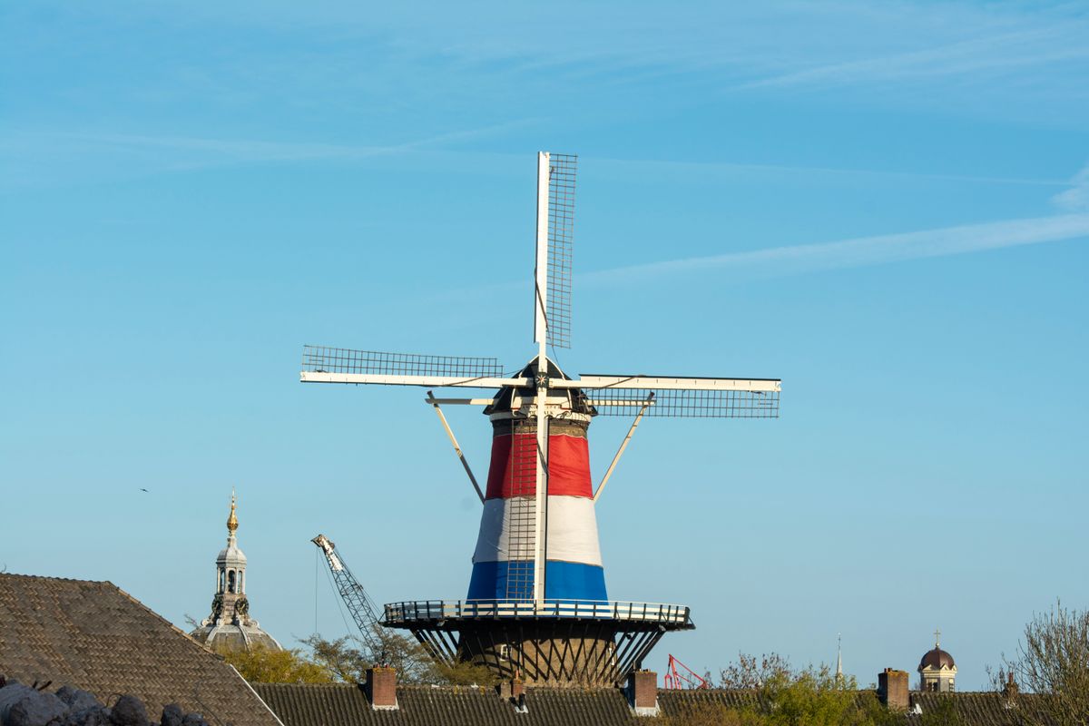 Molen De Valk in Leiden