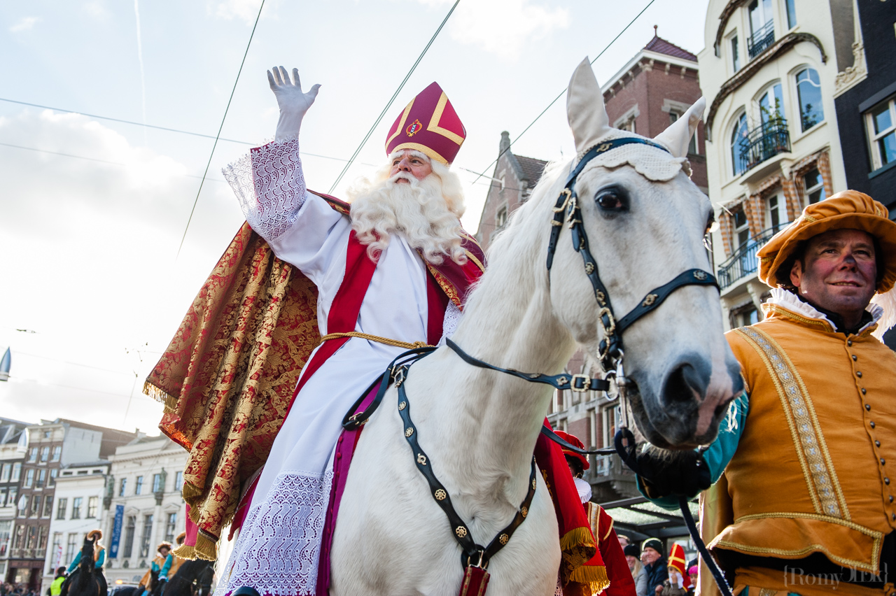 Intocht van Sinterklaas in Amsterdam 2026