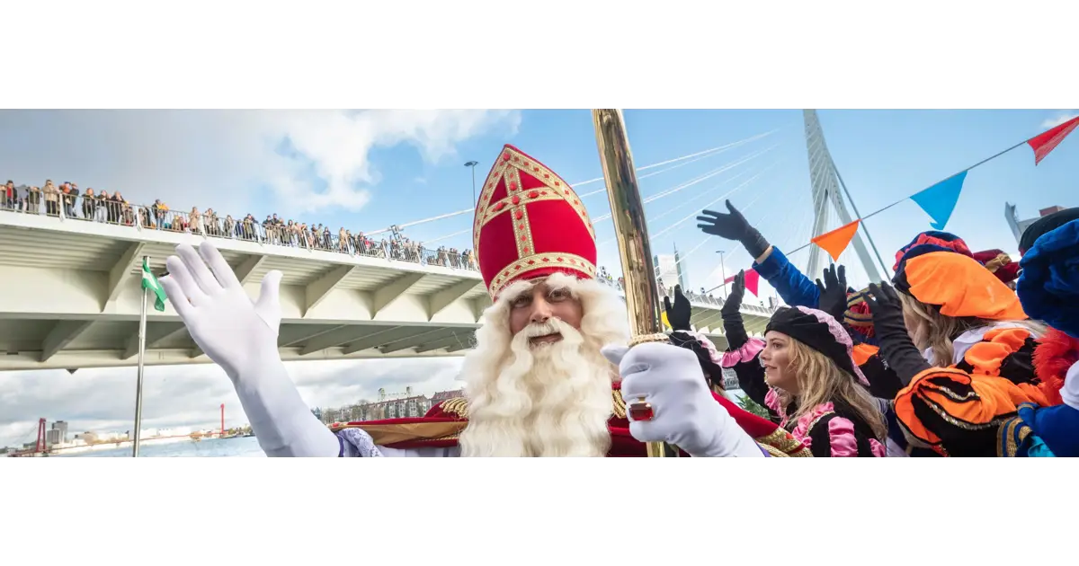 Intocht van Sinterklaas in Rotterdam 2026