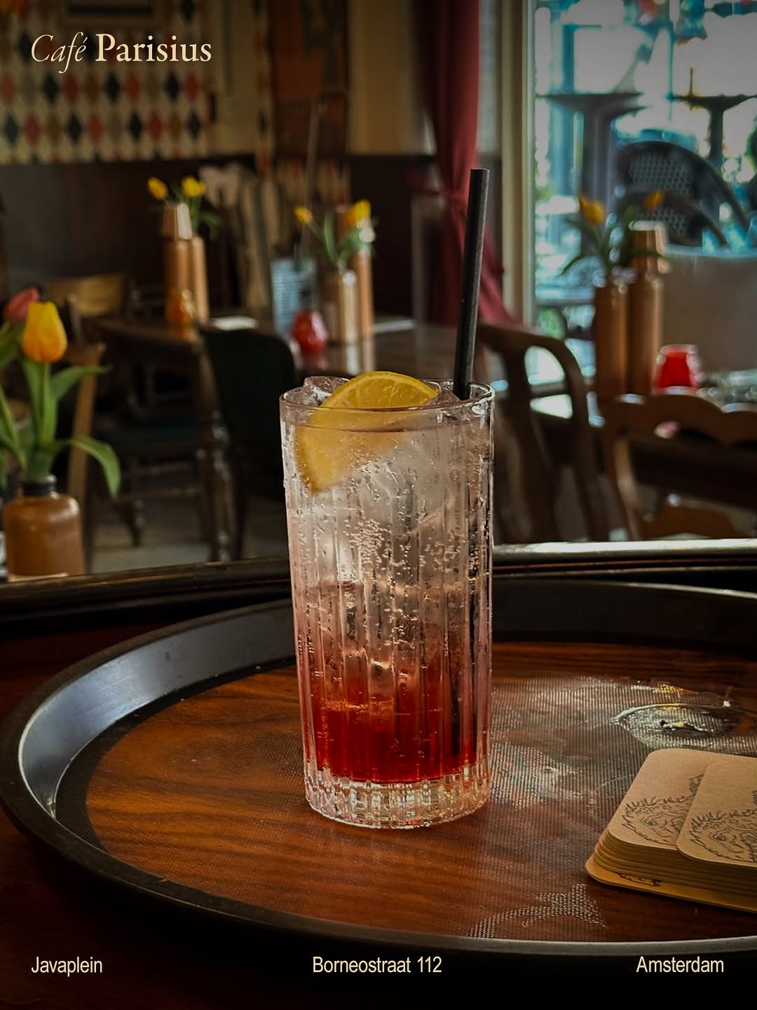 Café Parisius, Borneostraat 112 (Indische Buurt)